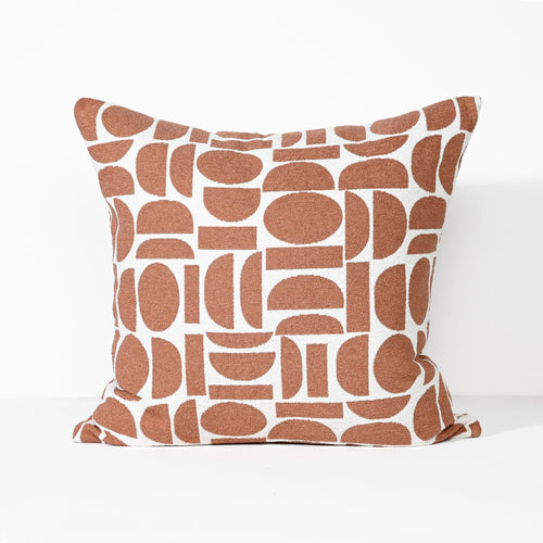 Darcy & Duke sierkussen Coral Pop - Oranje - 55x55cm