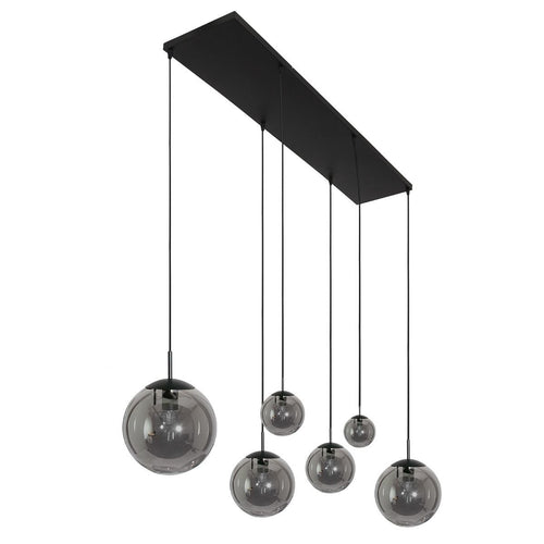 Steinhauer hanglamp bollique - 6 lichts - 120  x 160   cm - zwart - vtwonen shop