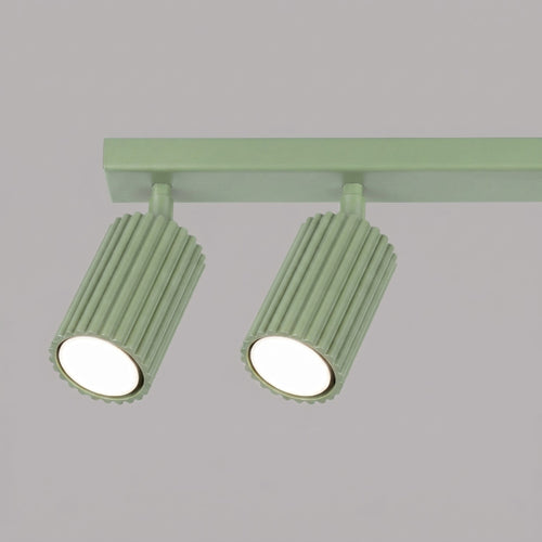 Sollux Lighting Plafondlamp KARBON 6L salie - 117x6,5x16,5cm