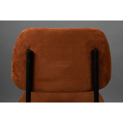 Dutchbone Darby Eetkamerstoelen Terra Cotta - Set van 2 - vtwonen shop