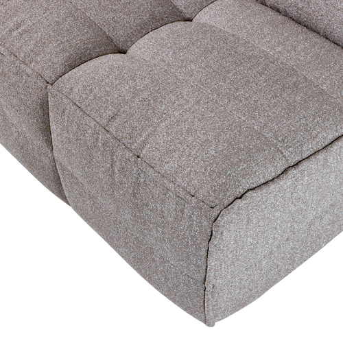 vtwonen 1-zits element Cluster - Bouclé - Warmgrijs - 82x105x92