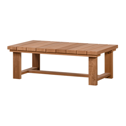 WOOOD salontafel tuin Banco - Hout/Metaal - Naturel - 42x122x68