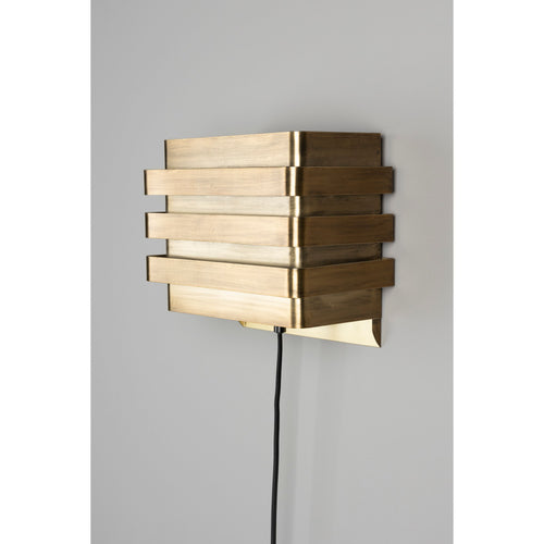 Dutchbone Dumont Wandlamp Goud - vtwonen shop