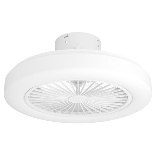 EGLO plafondventilator met lamp Ortona - ø46cm - wit - led dimbaar - vtwonen shop