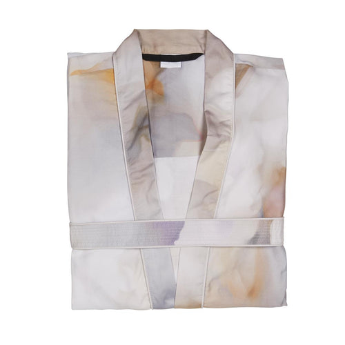 MOOOI kimono Silk Bombis Kimono - M/L cm - pearl - vtwonen shop
