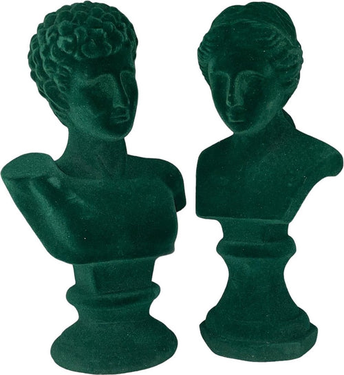 FurniLux Decoratie item Adam Groen 16x10x25 cm - vtwonen shop