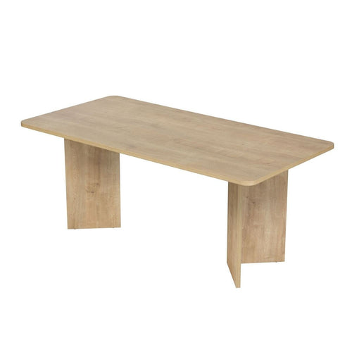 Calicosy - Eettafel LORAN - Licht hout 180x35x46 cm