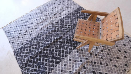 AFK Living vloerkleed Berber - handgemaakt - Wol - 246 x 302 cm