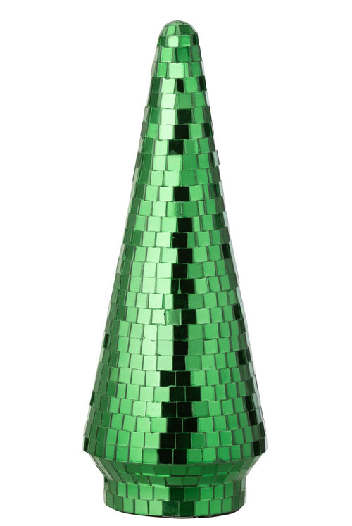 J-Line decoratie Boom Spiegel - glas - groen - large - vtwonen shop