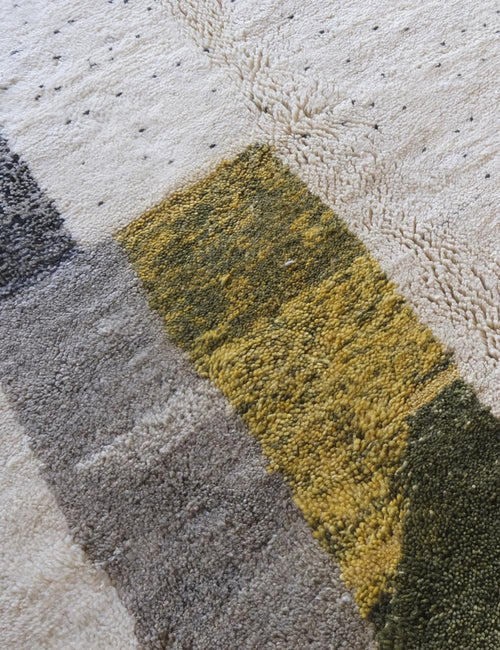 AFK Living vloerkleed Berber - handgemaakt - Wol - 200 x 300 cm