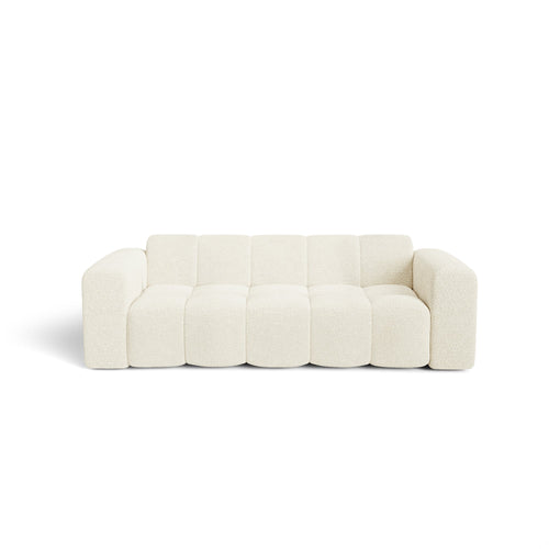 Premium Interiors - Bank BLOOM - bouclé-stof crème 241cm