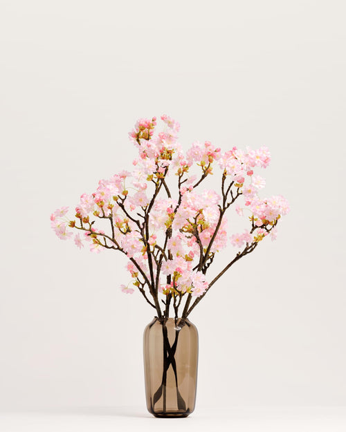 Blooming Good Zijden Boeket  Good MC.01 - roze - 90 cm. hoogte