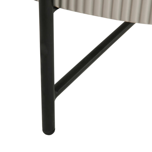 Furnhouse ronde salontafel Milo - Beige - Ø 80 cm