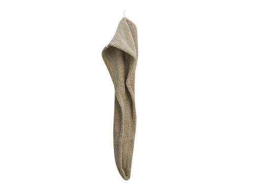 Yumeko haarhanddoek Terry - warm taupe - vtwonen shop