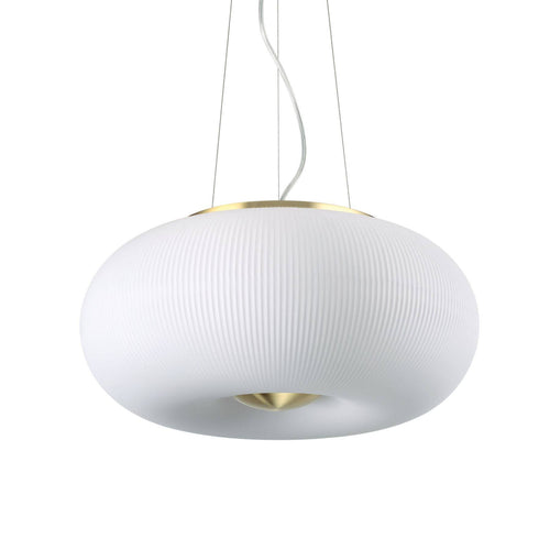 Ideal Lux Arizona - 3 Lichts Ronde Plafond Pendel Wit