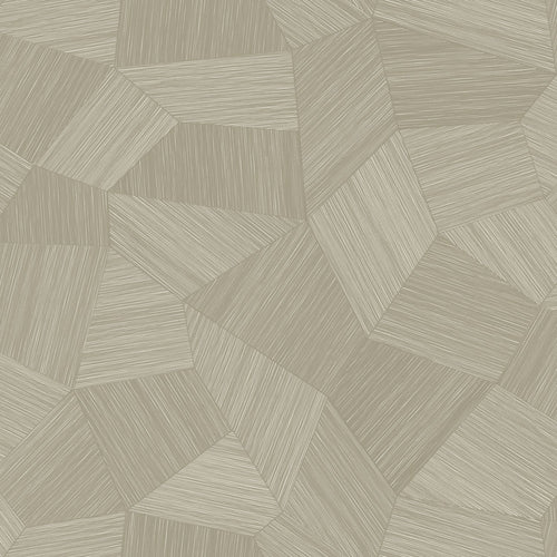 Origin Wallcoverings eco-texture vliesbehang grafisch 3D motief zand beige - 0.53 x 10.05 m - 347819 - vtwonen shop