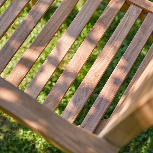 Tikamoon Andria - Massief teakhouten tuinstoel - Naturel