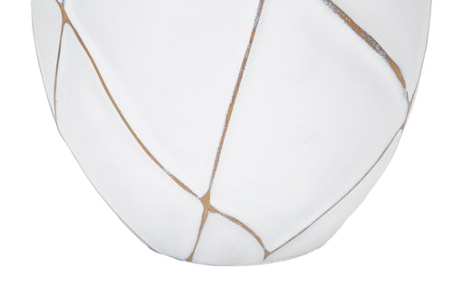 Mauro Ferretti tafellamp - Ø 35x60 cm - wit/beige