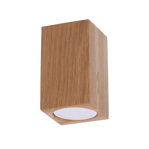 Sollux Lighting Plafondlamp KEKE 10 eik - 6x6x10cm