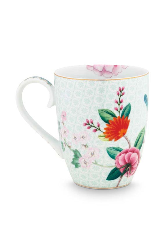 Pip Studio Blushing Birds Mokken - Servies - Set van 4 Kopjes - Wit - 350ml - vtwonen shop