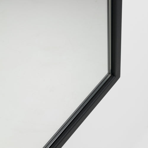 Spinder Design spiegel School L - Zwart