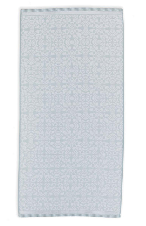 Pip Studio badlaken Tile de Pip - 70x140 cm - licht blauw - vtwonen shop