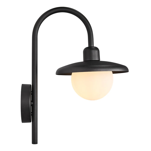 Nordlux Berlo | Wandlamp | Zwart | E27