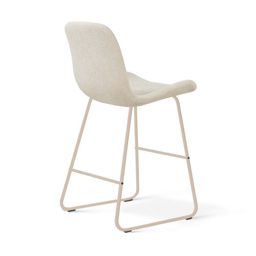 Nolon Nino-Fé barkruk cottonbeige - beige onderstel - 65 cm