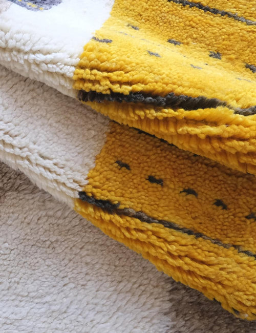 AFK Living vloerkleed Berber - handgemaakt - Wol - 140 x 200 cm