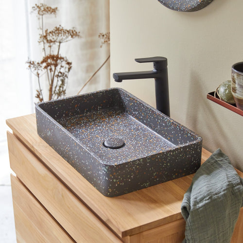 Tikamoon Waskom in confetti terrazzo b. 50.5 cm - Veelkleurig