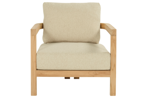 Hartman Loungestoel Moira - Teak Naturel - 76x81x60cm