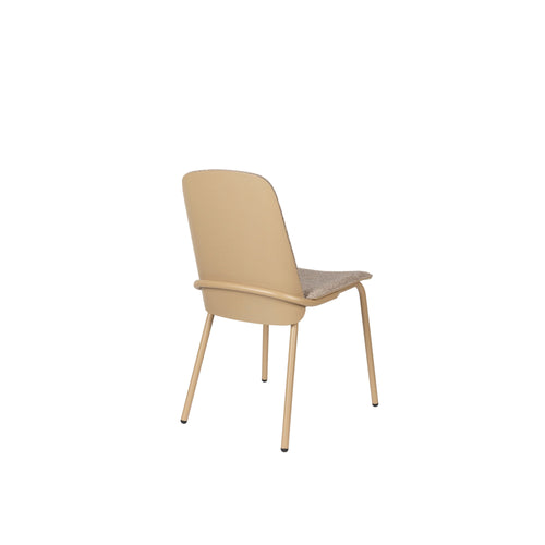 Zuiver Clip Eetkamerstoelen  Beige - Set van 2