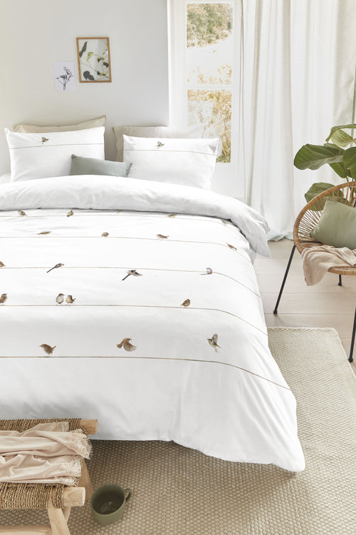 Marjolein Bastin  gathering - 200 x 200/220 cm - Naturel - vtwonen shop