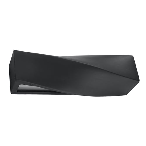 Sollux Lighting Wandlamp keramiek SIGMA zwart - 42x12x14cm