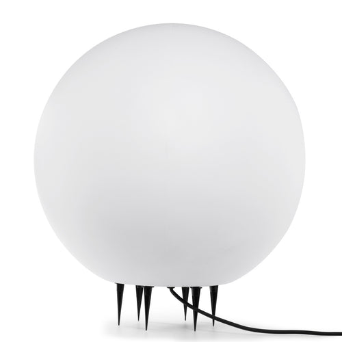 Ylumen buitenlamp Globe - 1 lichts - 50  x 50   cm - wit - vtwonen shop