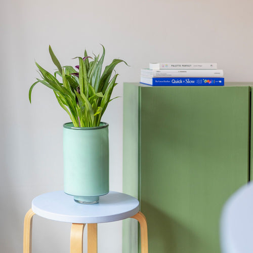 Ona - Vaas 15xH26cm pistachio green Milo