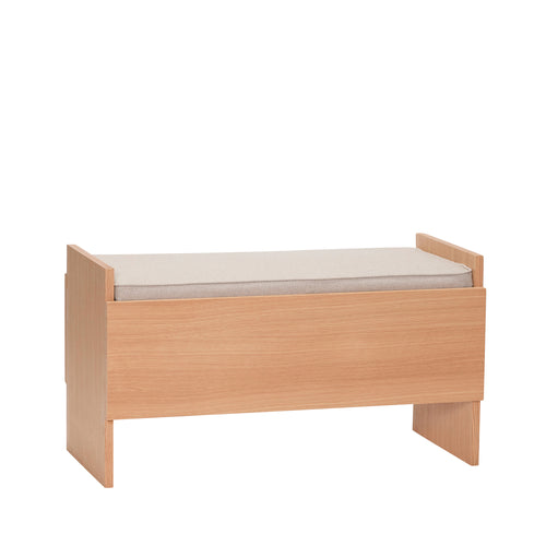 Hübsch bank Forma - mdf/eikenfineer/polyester - 85x42xh48cm