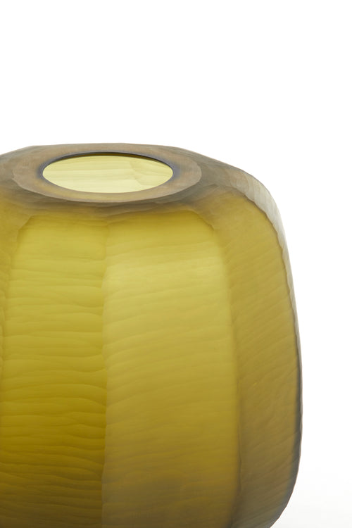 Light & Living vaas PACENGO - Ø33x32cm - geel - vtwonen shop