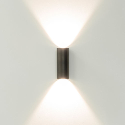 Artdelight Wandlamp Brody 2 - Donker Antiek Brons - Dim To Warm