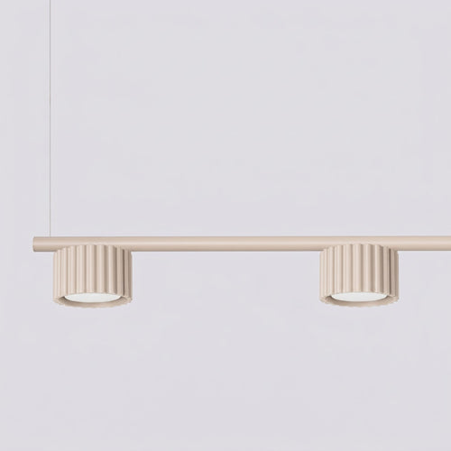 Sollux Lighting Kroonluchter AURA 4 beige Gx53 - 122x10x208cm