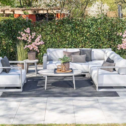 Garden Impressions Loungebank Malakka 4-delig - taupe