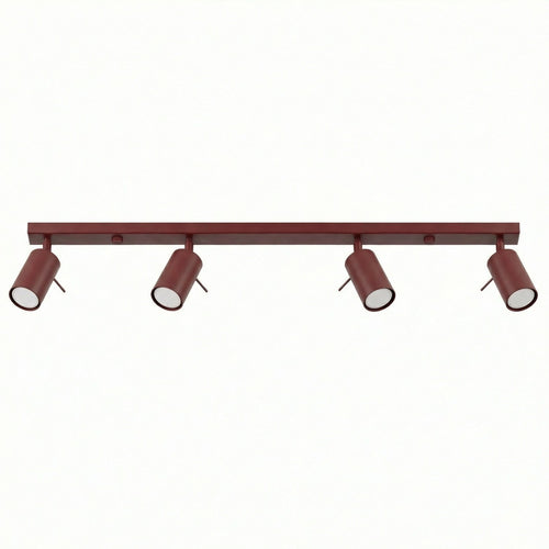 Sollux Lighting Plafondlamp RING 4L bordeaux - 80x6x16cm
