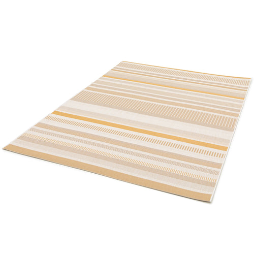 AFK Living vloerkleed Solea - voor binnen en buiten - geel - 160 x 230 cm