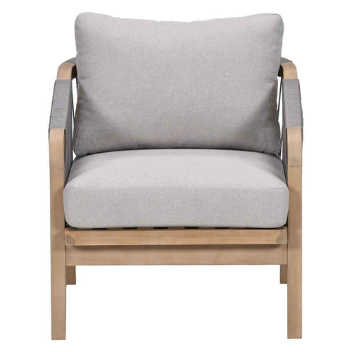 Garden Impressions Alora loungestoel acacia - grey sand