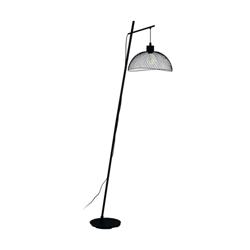 EGLO vloerlamp Pompeya - e27 - 191 cm - zwart - vtwonen shop
