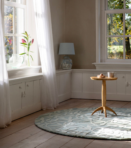 Laura Ashley Cleavers-Duck Egg Round 80907 200 rond