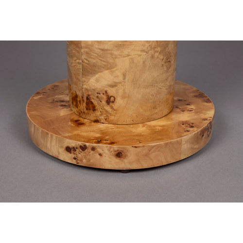 Dutchbone Quinn Bijzettafel Rond 46 cm Naturel