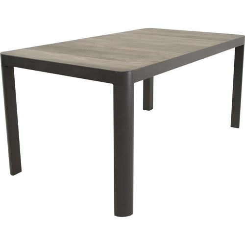 Lesli Living tuintafel Castilla - antraciet - 160x90x74cm