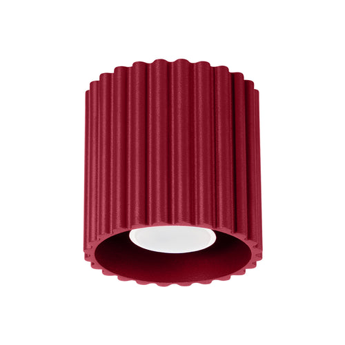 Sollux Lighting Plafondlamp AURA 1 bordeaux GU10 - 10x10x10cm
