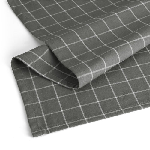 Walra - Keukenset Dry w. Cubes Uni, Stripes & Blocks - 3x 50x70 cm - Off Black